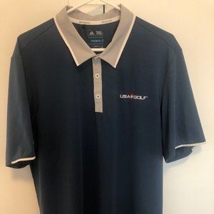 Adidas USA Golf Shirt 2016 Olympics Worn in Rio